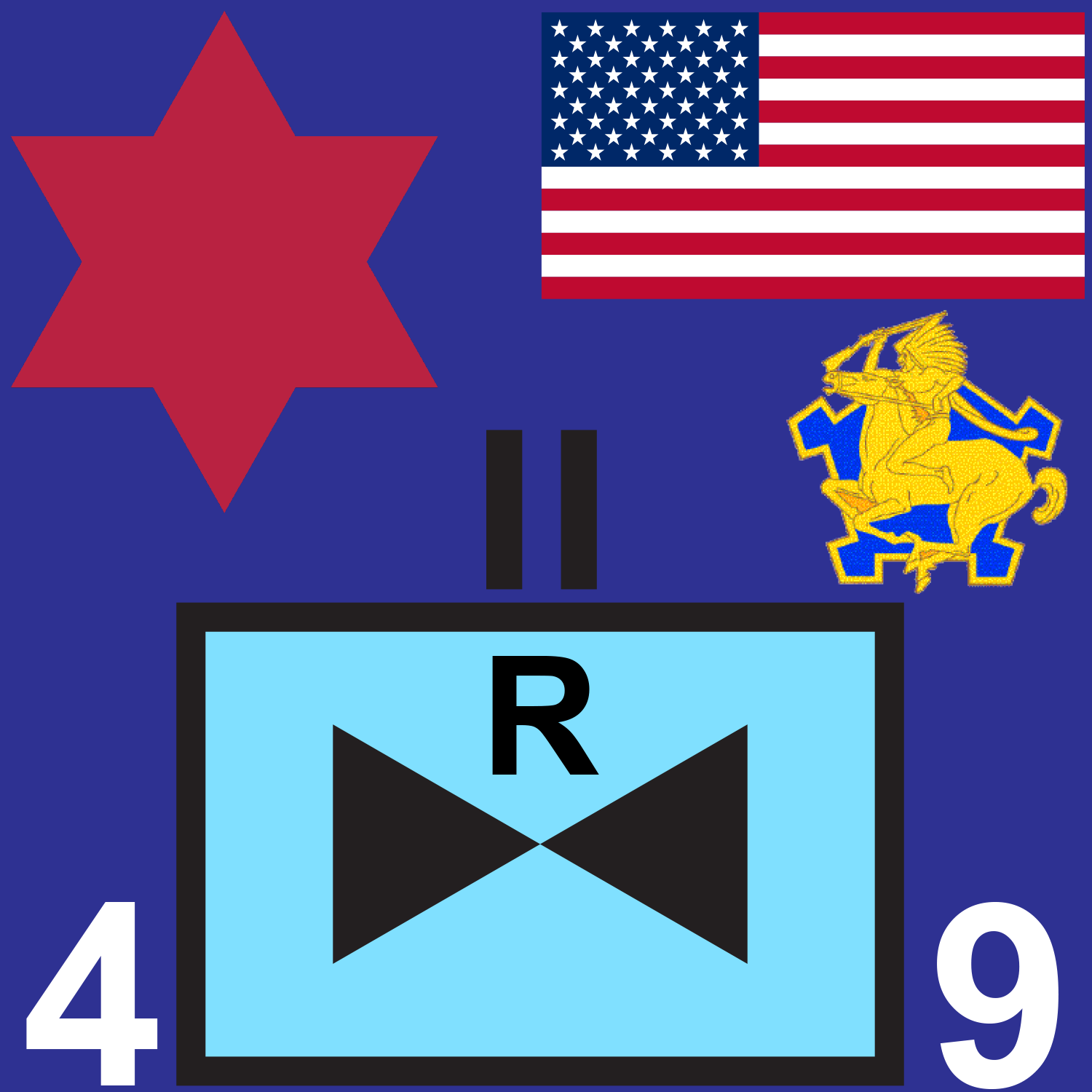 BLU 4-9 CAV (R) short v1